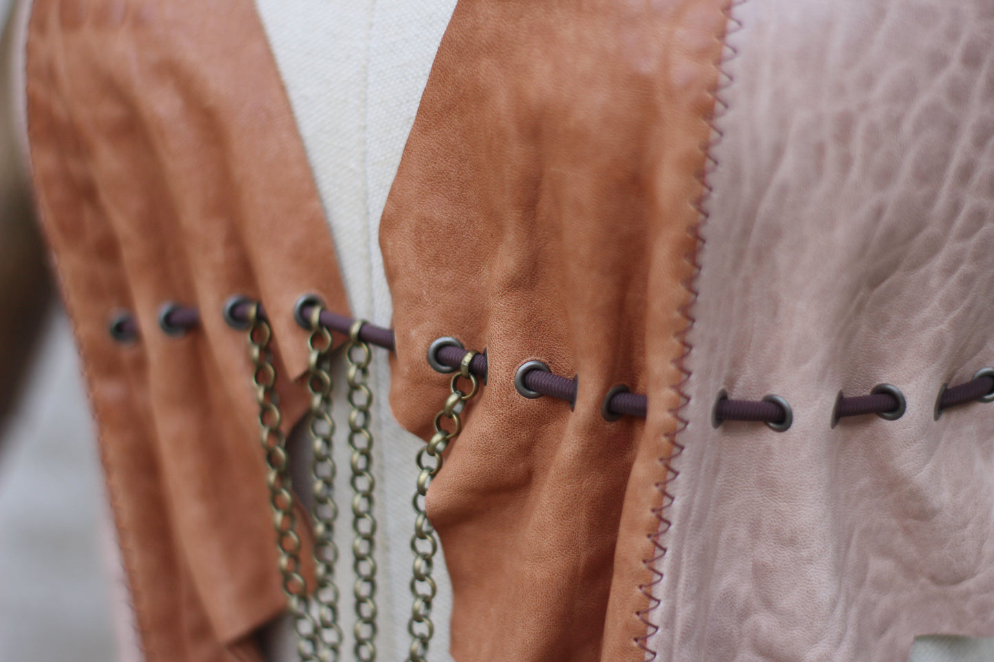 Top de cuero - Edición Árida