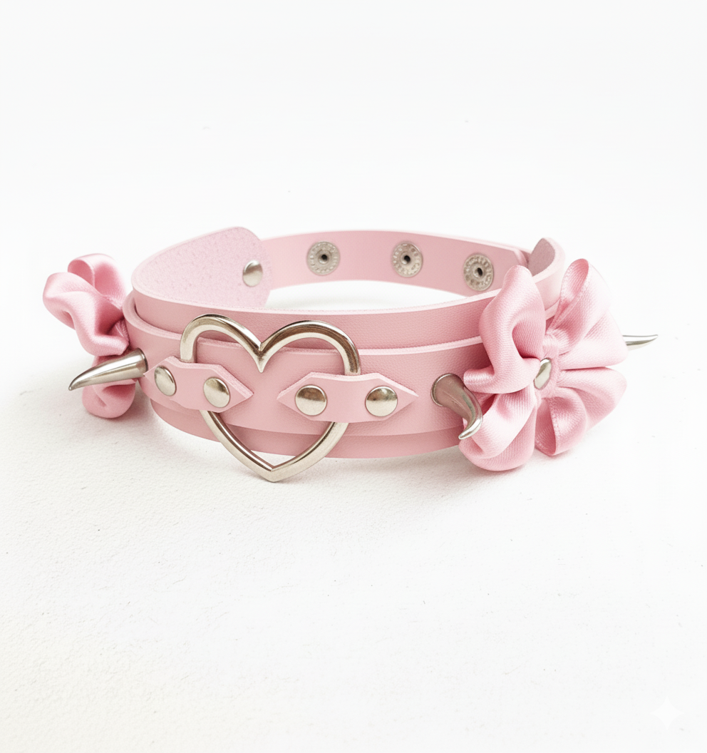 Choker de cuero - Edición Afrodita