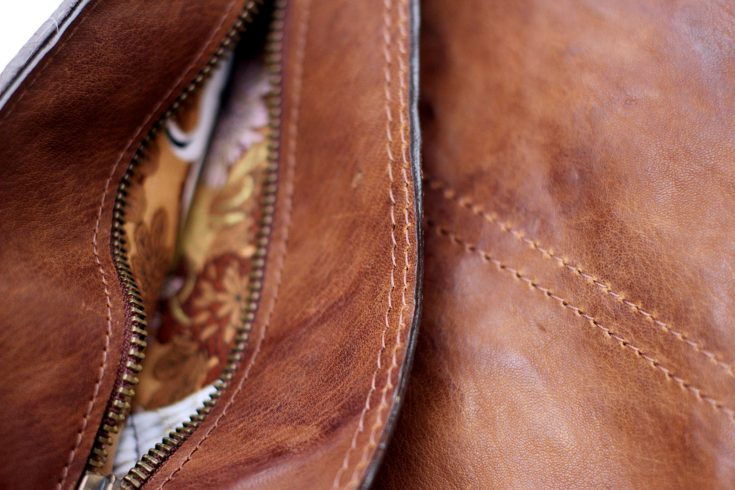 Texas - BOLSO ARNÉS DE PIEL – Plata