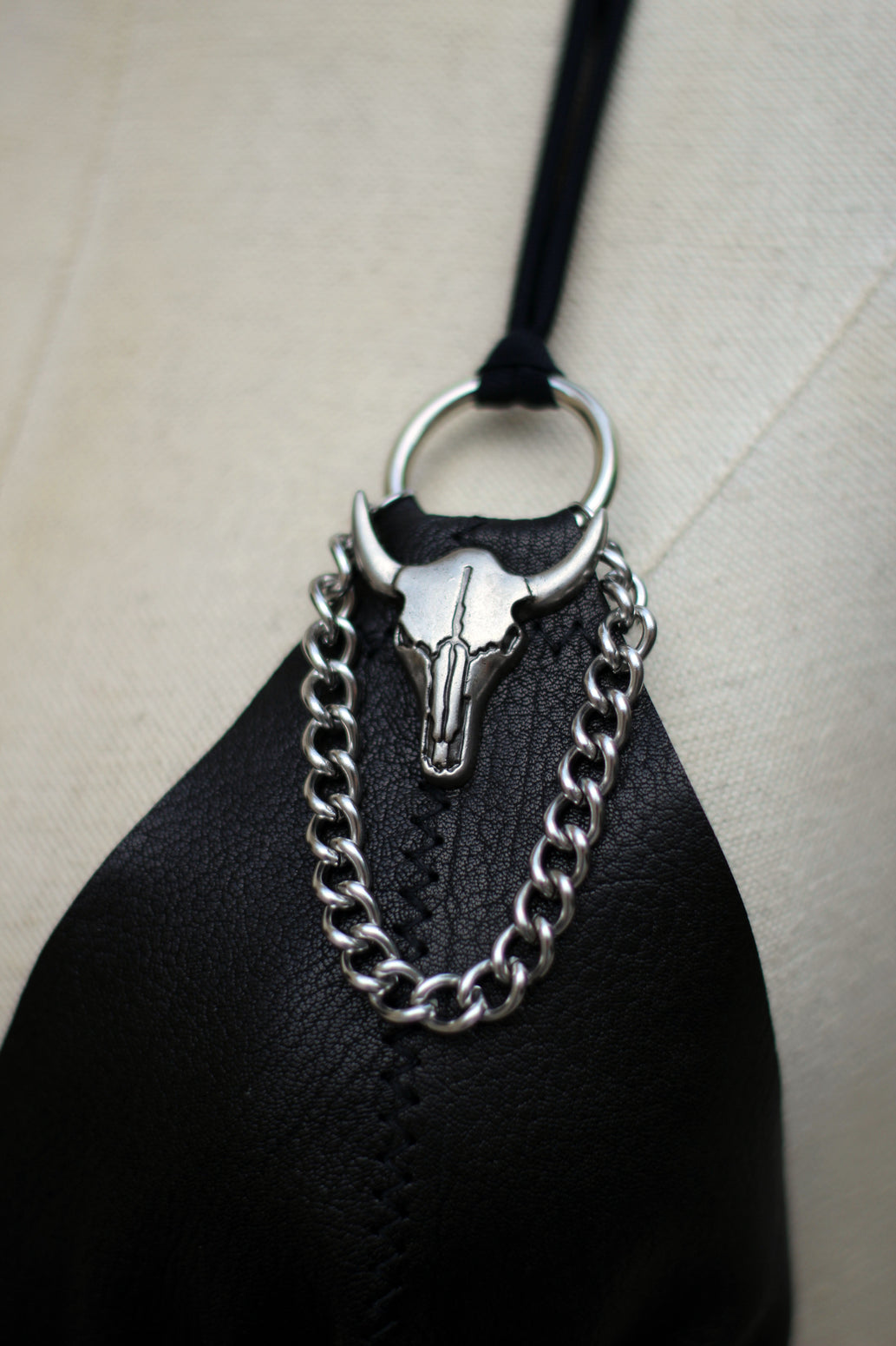 Top de cuero - Edición Obsidiana