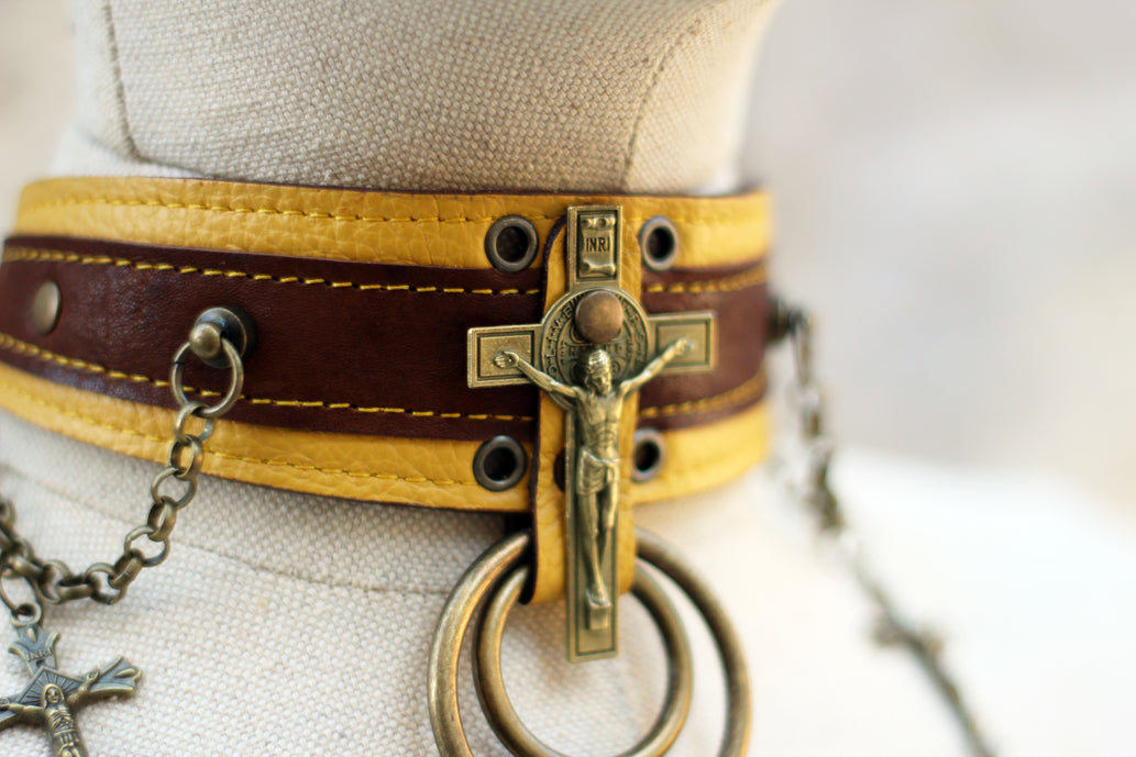 Choker de Piel - Edición Deus