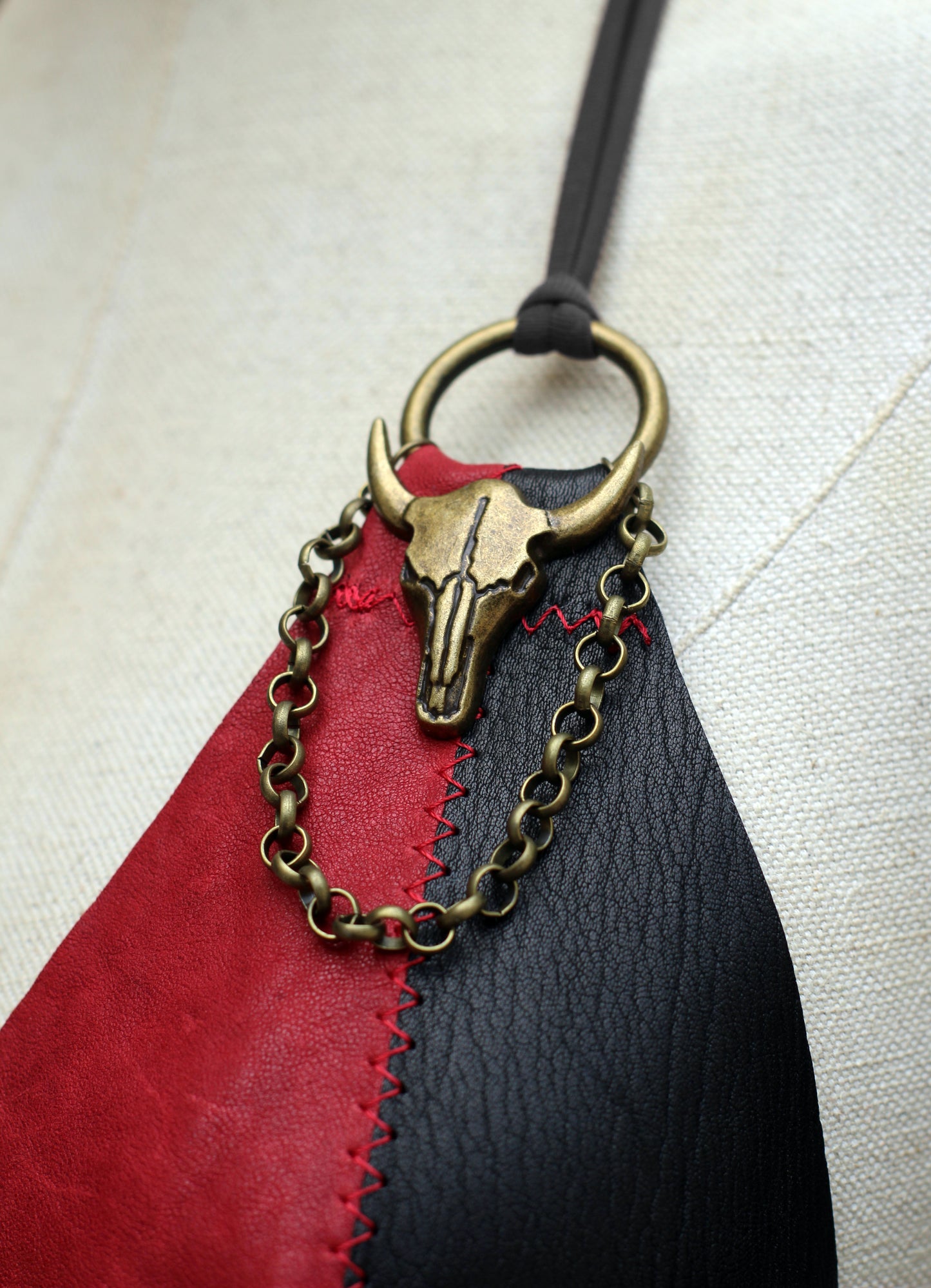 Top de cuero - Edición Boston