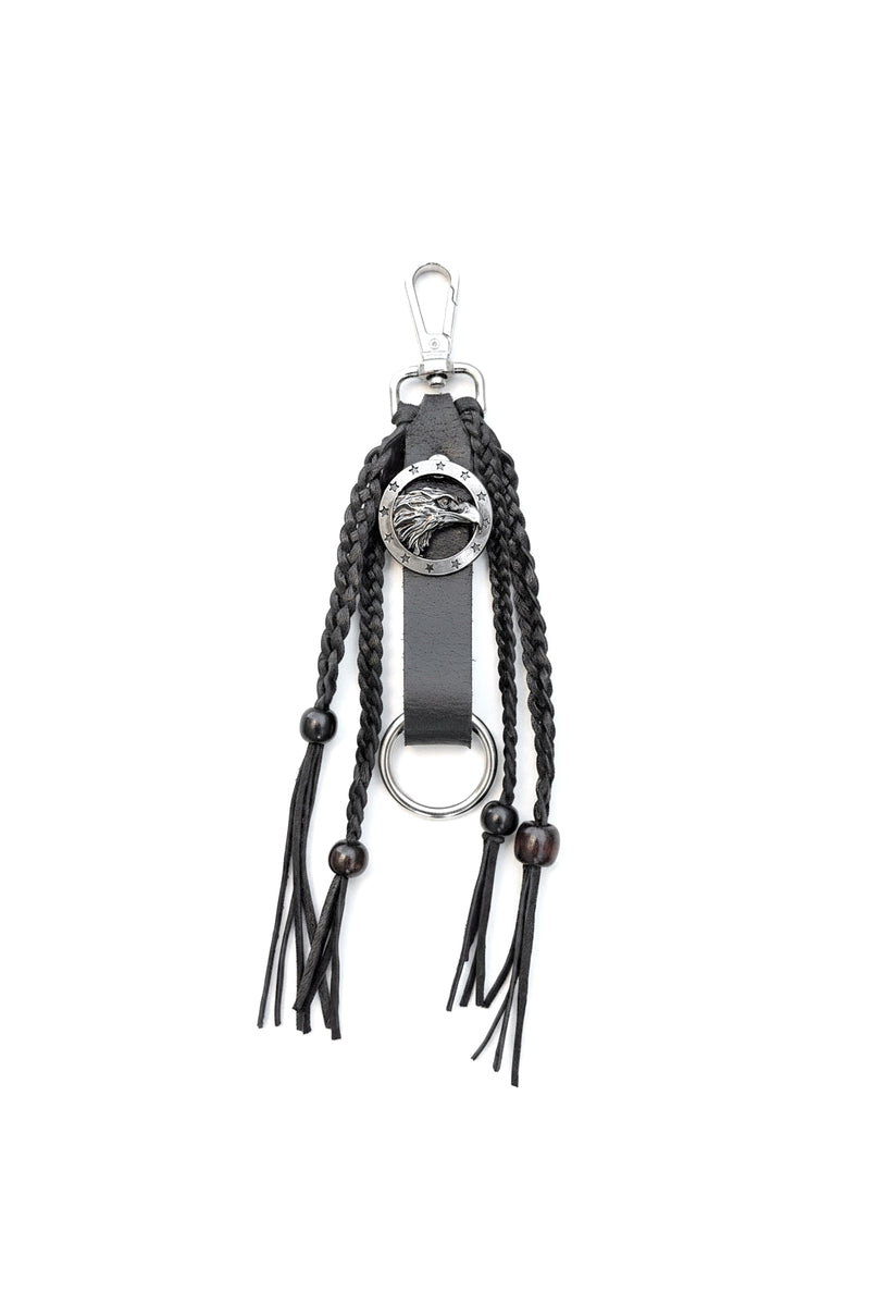 KEYCHAIN Black eagle - Braids