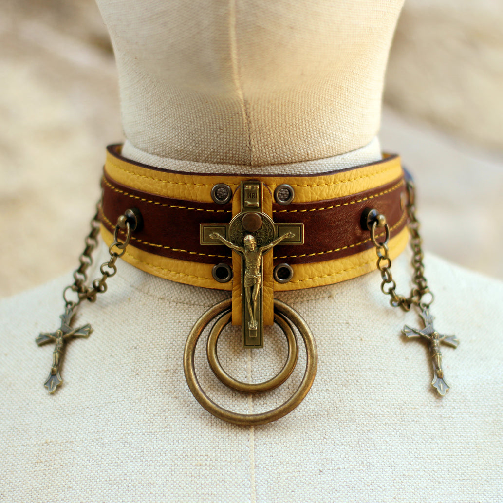 Choker de Piel - Edición Deus