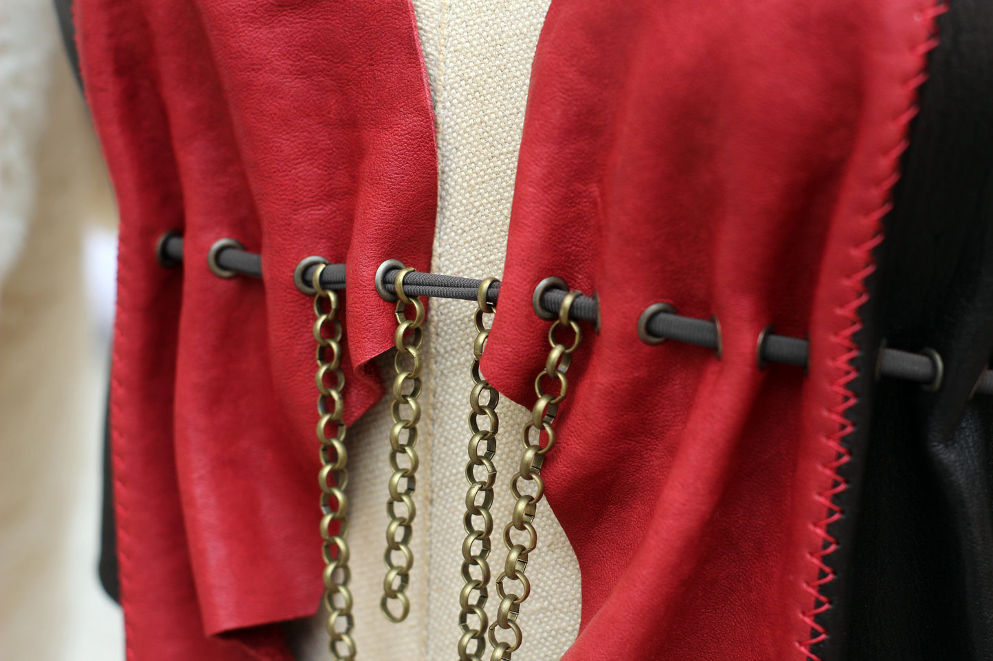 Top de cuero - Edición Boston