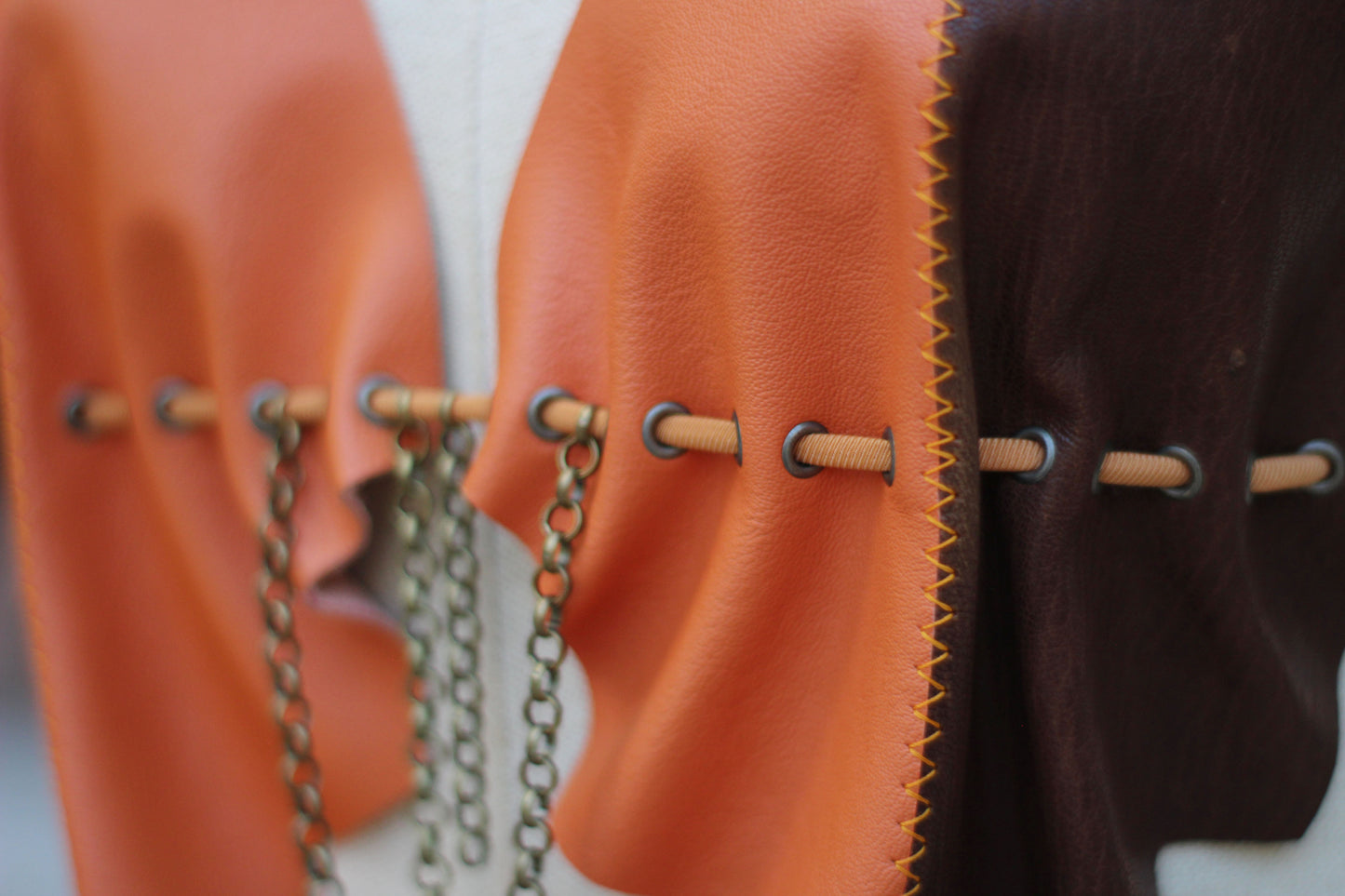 Top de cuero - Edición Atardecer