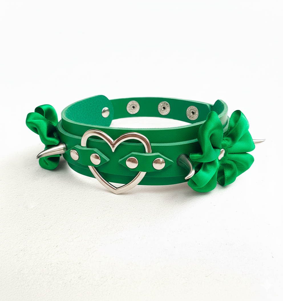 Choker de cuero - Edición Hiedra