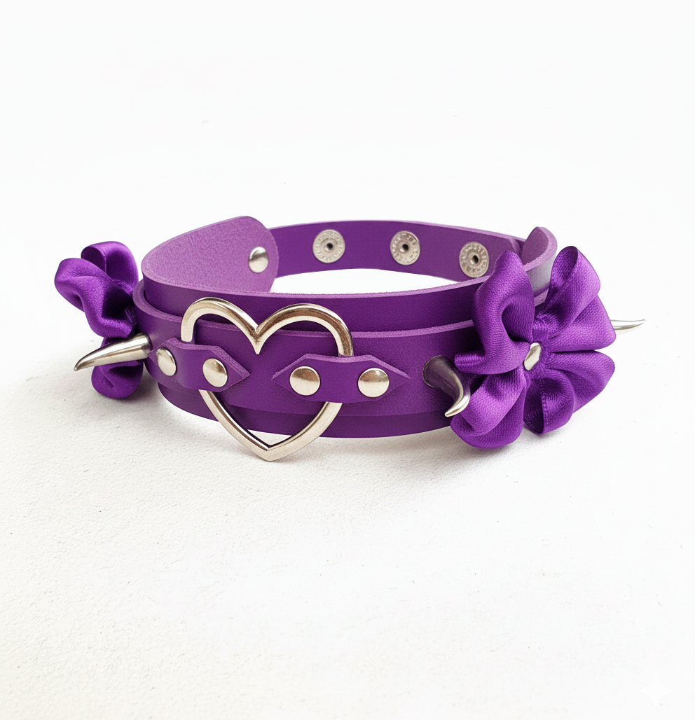 Choker de cuero - Edición Nunca Más