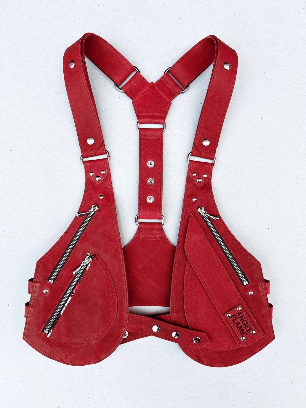 Fresa - BOLSO ARNES DE PIEL - Plata (PRE-ORDER)