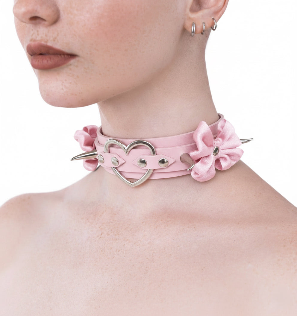 Choker de cuero - Edición Afrodita