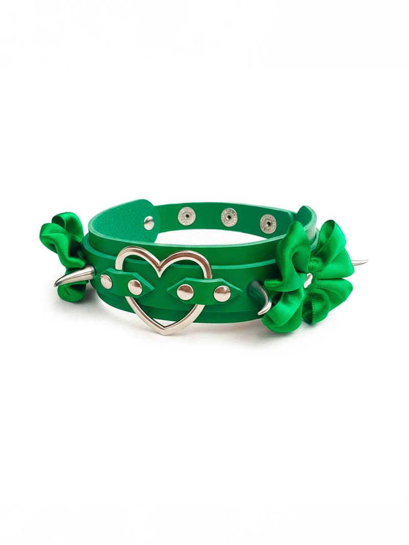 Choker de cuero - Edición Hiedra